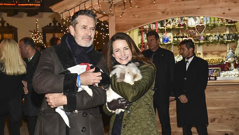 Rupert Everett und "Sex and the City"-Star Kirstin Davis Rupert Everett und "Sex and the City"-Star Kirstin Davis