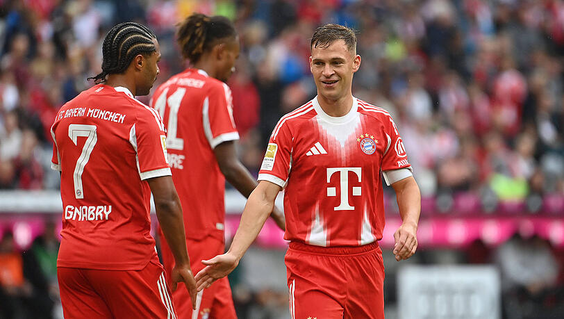 "Ich spiele da, wo er es mir sagt": Joshua Kimmich ist flexibel.