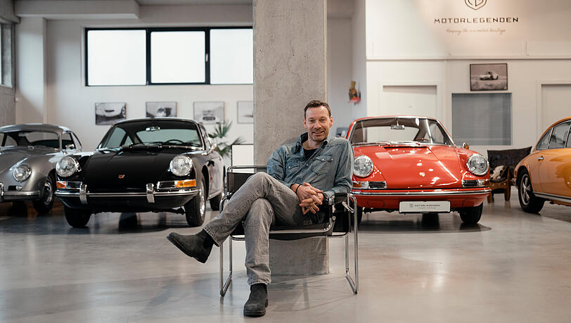Der Münchner Michael Schnabl führt sein eigenes Geschäft: Motorlegenden – Keeping The Aircooled Heritage. Der Münchner Michael Schnabl führt sein eigenes Geschäft: Motorlegenden – Keeping The Aircooled Heritage.