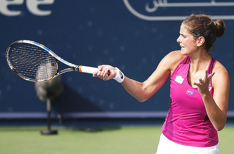 Kein Viertelfinale für Julia Görges. Die Deutsche verlor beim WTA-Turnier in Dubai mit 6:2, 3:6 und 1:6.