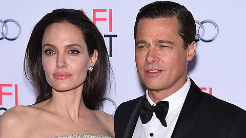 Angelina Jolie und Brad Pitt bei einem gemeinsamen Auftritt 2015.