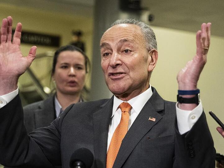 Der demokratische Minderheitsführer im US-Senat, Chuck Schumer.