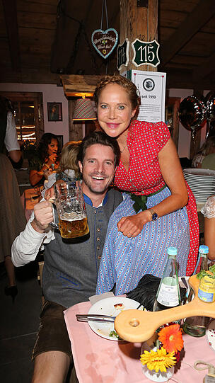 Doreen Dietl mit Tobias Guttenberg.