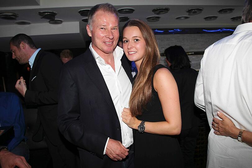 FC-Augsburg-Manager Stefan Reuter und Tochter Jenny.