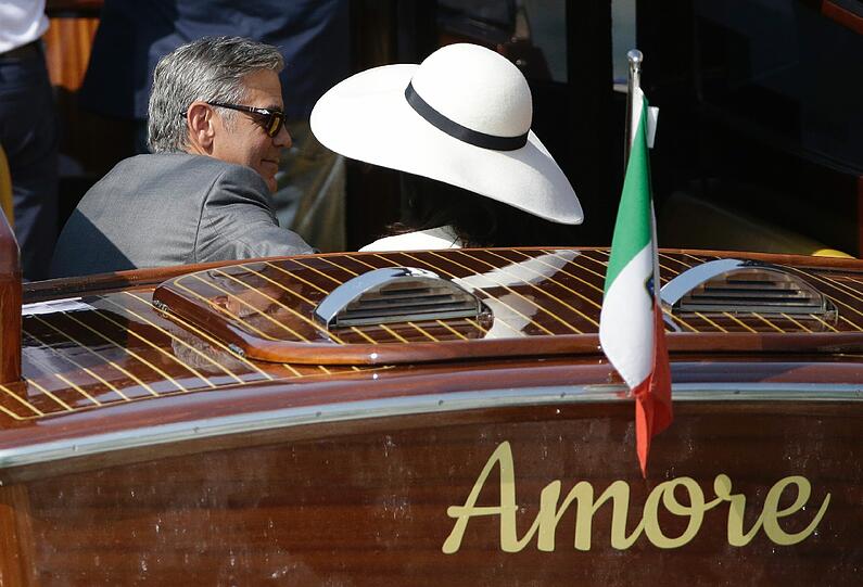 Amal Alamuddin und George Clooney haben in Venedig geheiratet.