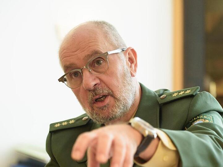 Der Polizeidirektor der Bayerischen Bereitschaftspolizei, Gerd Enkling. Foto: Nicolas Armer/dpa/Archivbild