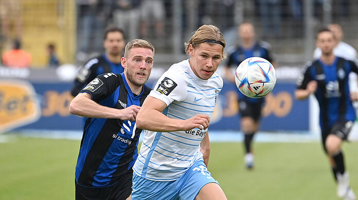 Beim TSV 1860 nicht mehr gefragt: Stürmer Fynn Lakenmacher.