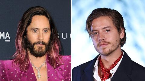 Schon vor Jahren deutete Dylan Sprouse (r.) in einem Tweet an, dass Jared Leto &uuml;bergriffig sein k&ouml;nnte.