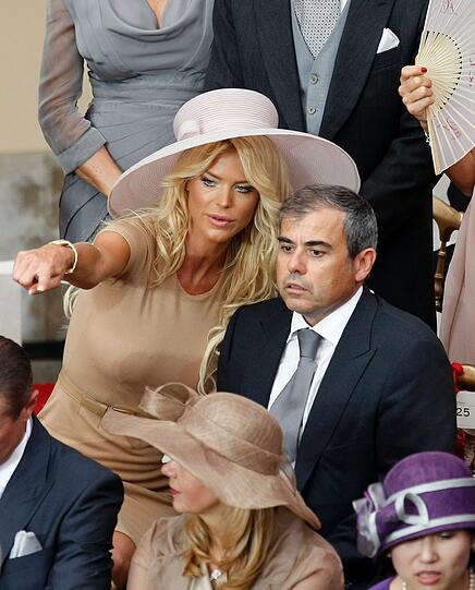 Model Victoria Silvstedt war ebenfalls anwesend.