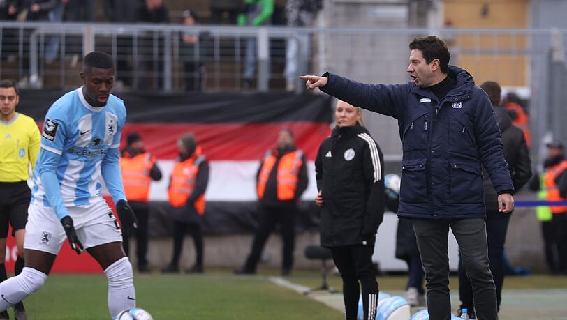 Da geht's lang: Unter Trainer Argirios Giannikis stimmt die Richtung beim TSV 1860.