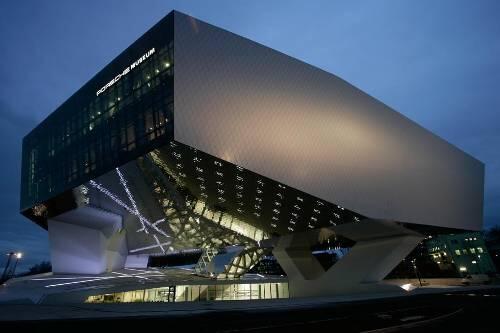 Coole Architektur: Das neue Porsche-Museum wird am 31. Januar eröffnet.