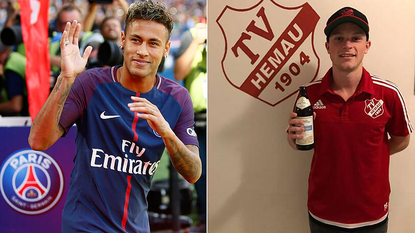 Wie wäre es mit 222 Kistl Bier? Der Kreisligist TV Hemau reagiert belustigt auf den Neymar-Transfer für 222 Millionen Euro.