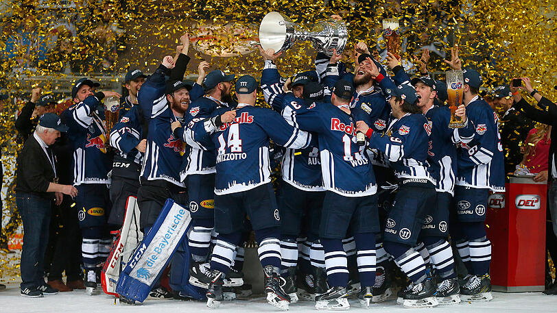 Am 26. April feierte der EHC Red Bull München die Meisterschaft in der Deutschen Eishockey Liga.