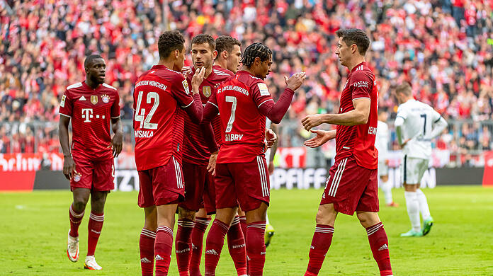 Die Bayern fuhren auch gegen die TSG Hoffenheim einen deutlichen Sieg ein.