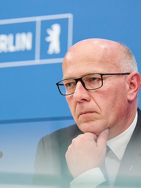 Berlins Regierender B&uuml;rgermeister Kai Wegner (CDU) tritt nicht noch einmal als Spitzenkandidat an. (Archivbild)