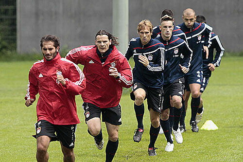 Trainingsauftakt der Bayern