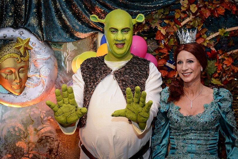 2014: Finanzminister Markus Söder als Shrek