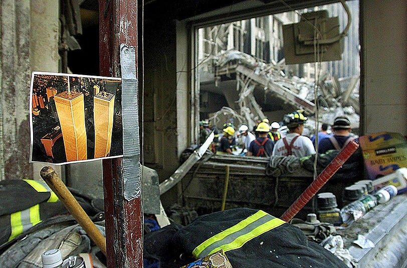 Impressionen vom 11. September 2001.