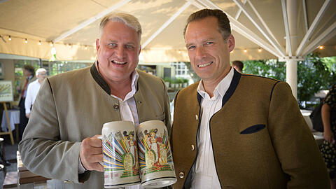Christian Schottenhamel (l.) und Peter Inselkammer.