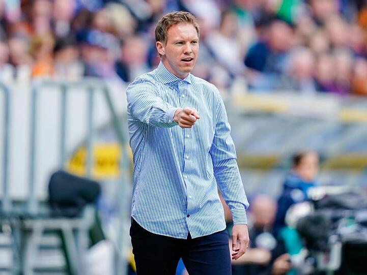 Ex-Hoffenheim-Trainer Julian Nagelsmann startet mit seinem neuen Team RB Leipzig in die Saison.