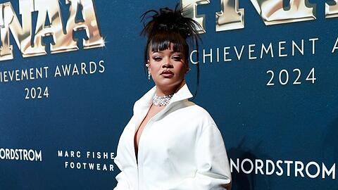 Rihanna bei einem Auftritt in New York City.