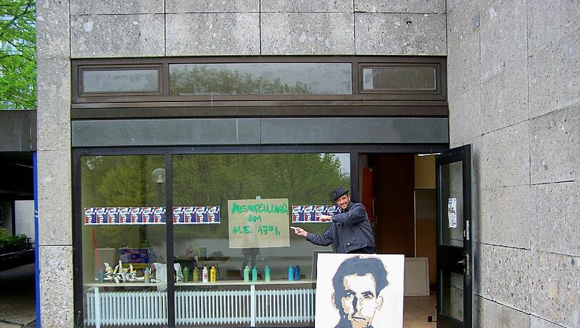 Jan Deichmann möchte die Menschen in seinem Viertel für Kunst begeistern. Jan Deichmann möchte die Menschen in seinem Viertel für Kunst begeistern.