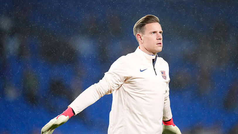 Bei Barcelona au&szlig;en vor: Marc-Andr&eacute; ter Stegen.
