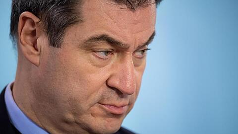Markus Söder (CSU), Ministerpräsident von Bayern, auf einer Pressekonferenz. Foto: Sven Hoppe/dpa