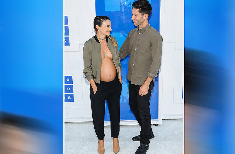 Ganz schön schwanger: Laura Perlongo und Nev Schulman.