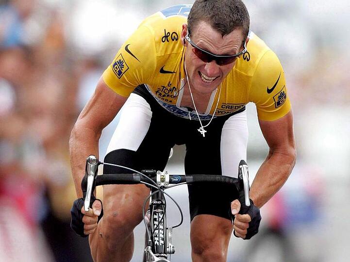 Nächsten Dienstag zurück auf der Rennstrecke: Lance Armstrong.