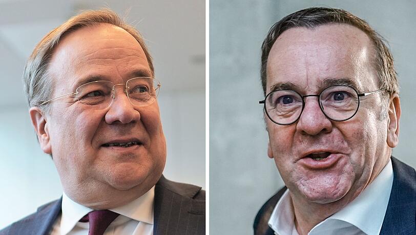 Der CDU-Politiker Armin Laschet wird nach eigenen Angaben immer wieder mal mit dem gleichaltrigen Verteidigungsminister Boris Pistorius (SPD) verwechselt. (Fotos Archiv)
