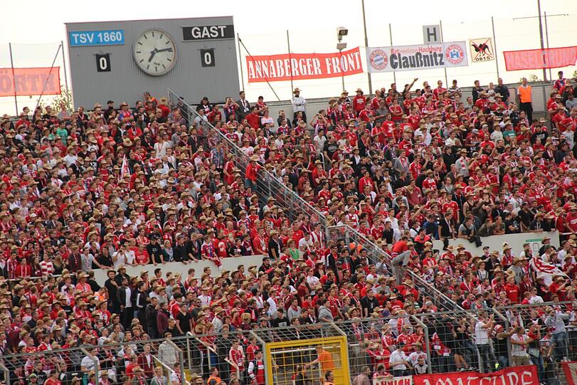 Weitere Bilder vom Amateurderby aus dem Grünwalder Stadion.
