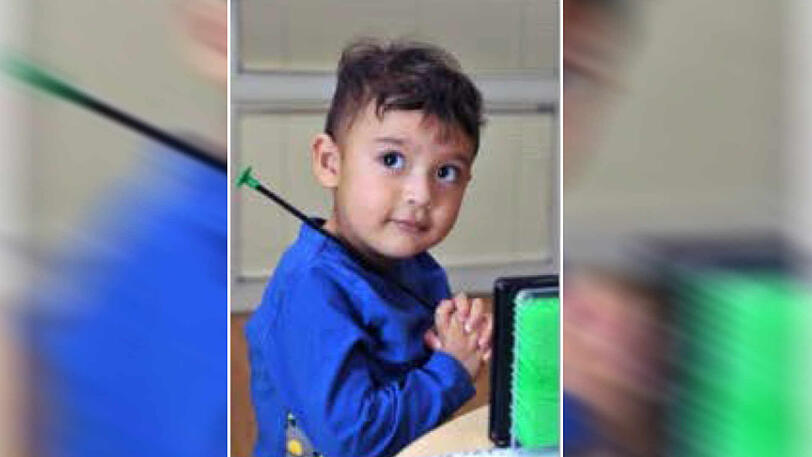 Der kleine Haider (2) hat die Herz-OPs gut überstanden.
