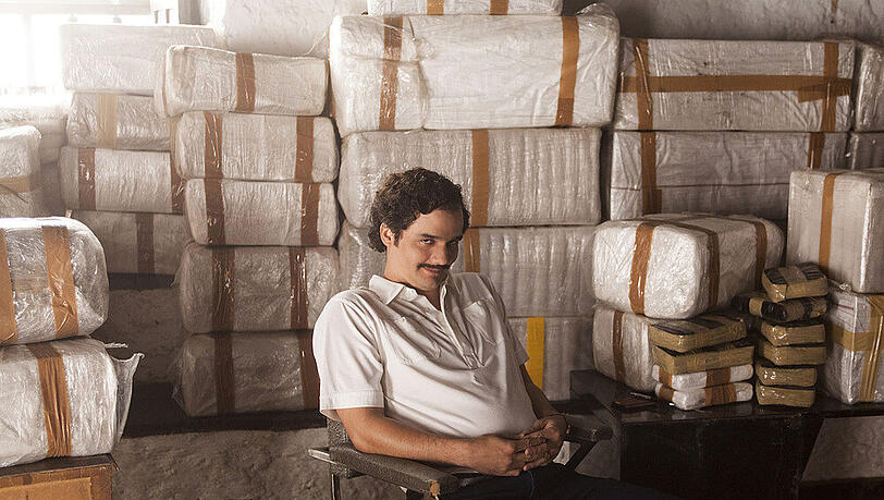 Wagner Moura als Pablo Escobar in der Netflix-Serie "Narcos" Wagner Moura als Pablo Escobar in der Netflix-Serie "Narcos"