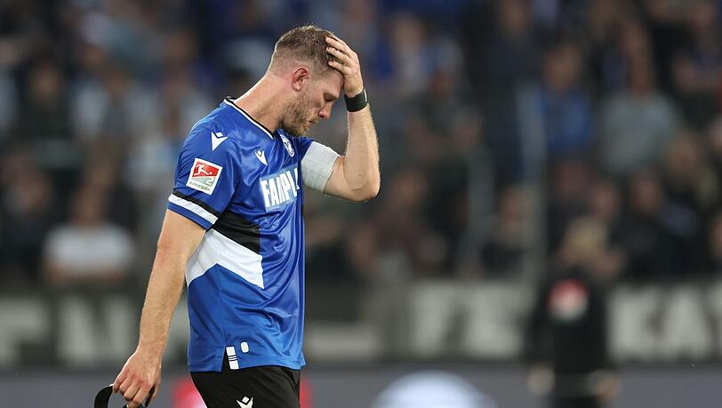 Auch der frühe Treffer von Fabian Klos konnte den Bielefelder Abstieg nicht abwenden.