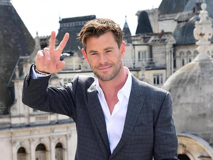 Schauspieler Chris Hemsworth ist Action-Profi.