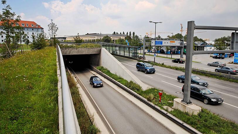 Die Polizei hat einen 22-j&auml;hrigen L&ouml;wenfan aus M&uuml;nchen erwischt, der sich mit blauer Farbe am Petueltunnel verewigte. (Symbolbild)