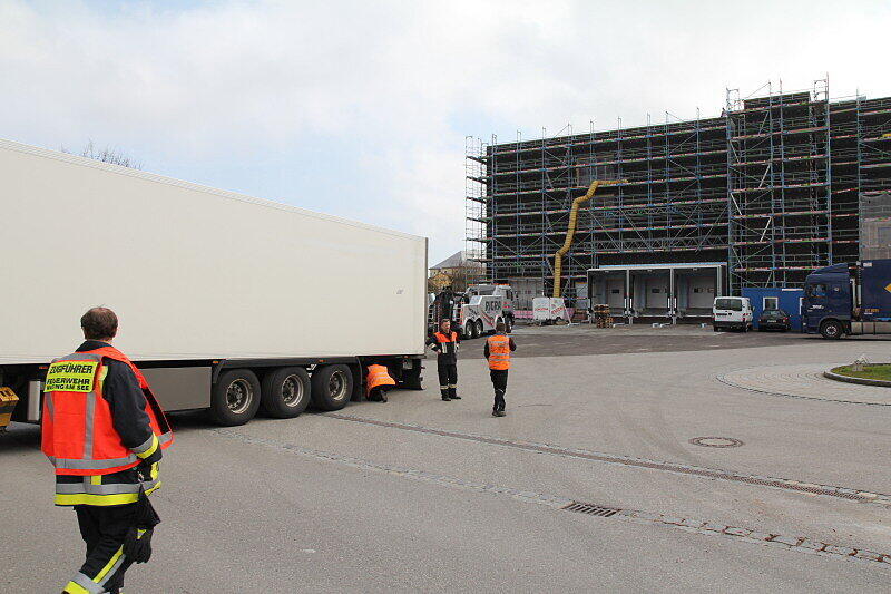 Die Feuerwehr wurde alarmiert.