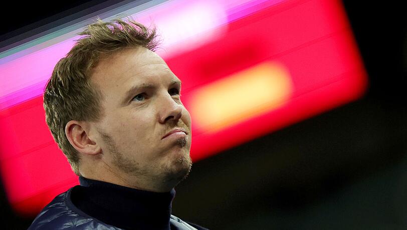 Deutschlands Bundestrainer Julian Nagelsmann vor dem Spiel.