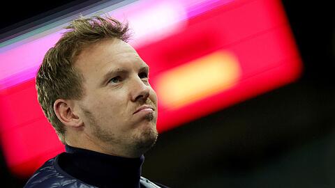 Deutschlands Bundestrainer Julian Nagelsmann vor dem Spiel.
