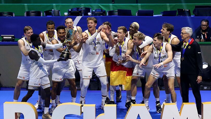 Deutschlands Basketballer wollen auch bei Olympia eine Medaille.