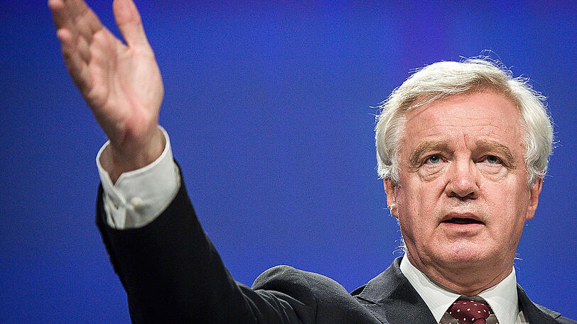 Zurückgetreten: Der britische Brexit-Minister David Davis.