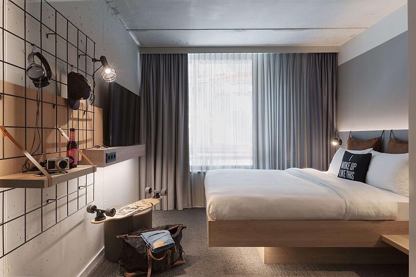 So könnte ein Zimmer aussehen.