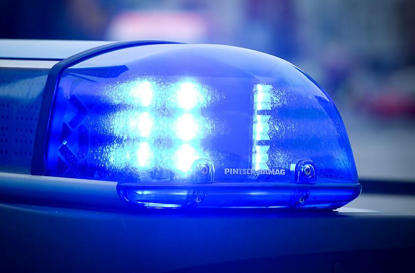 Die Polizei beobachtete die Tat und ging dazwischen.
