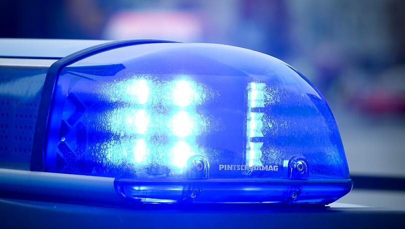 Die Polizei beobachtete die Tat und ging dazwischen.