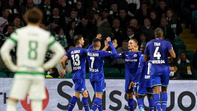 Bayer Leverkusen feierte bei Celtic Glasgow einen deutlichen Auswärtssieg.