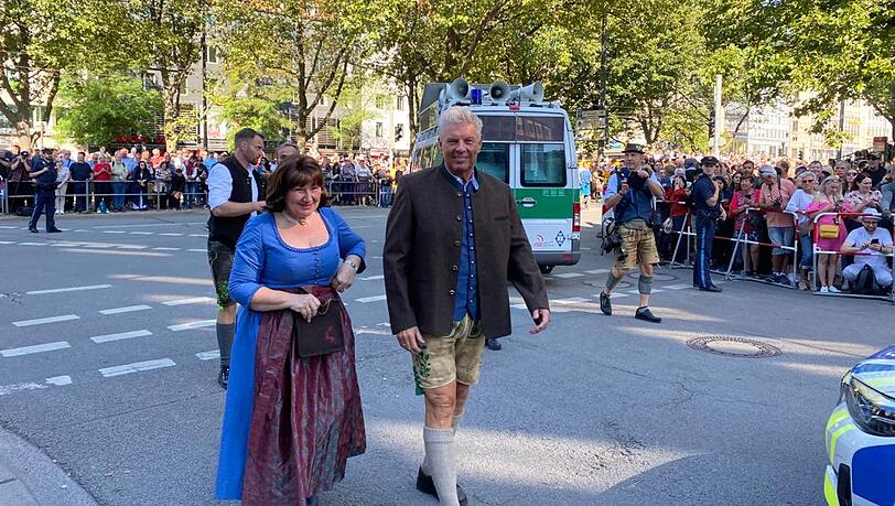 OB Dieter Reiter mit seiner Frau Petra.