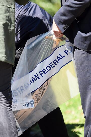 Größter Anti-Terror-Einsatz in der australischen Geschichte: Ein 22-Jähriger hatte Massen-Enthauptungen von Passanten geplant. Die Bilder vom Einsatz der Polizei.
