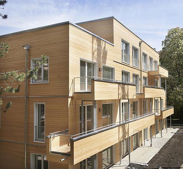 Rheinstraße 14: Bauherr: GBW Gruppe, München, Architekten: zillerplus Architekten und Stadtplaner, München, Besonderheit: Nachverdichtung im Innenhof mal in hübsch