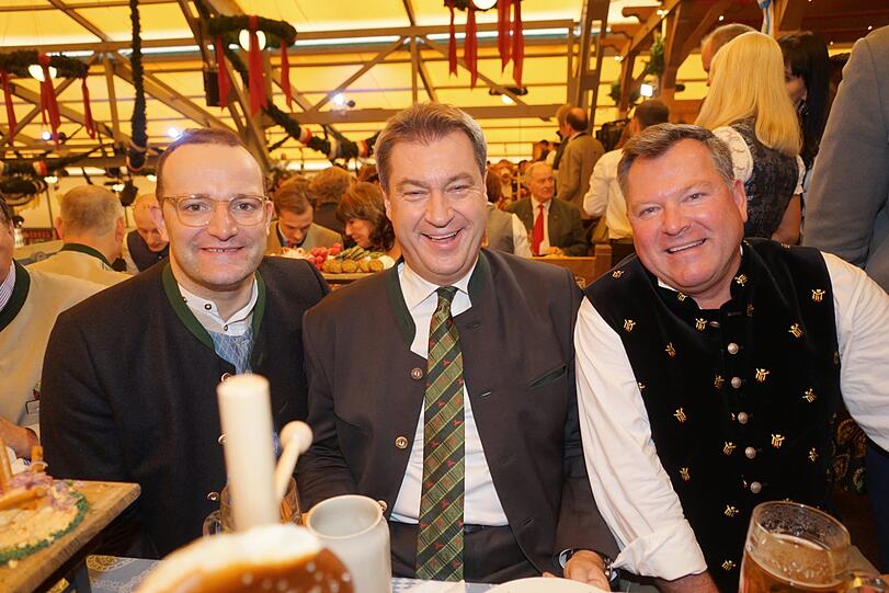 Jens Spahn, Markus Söder und Josef Schmid